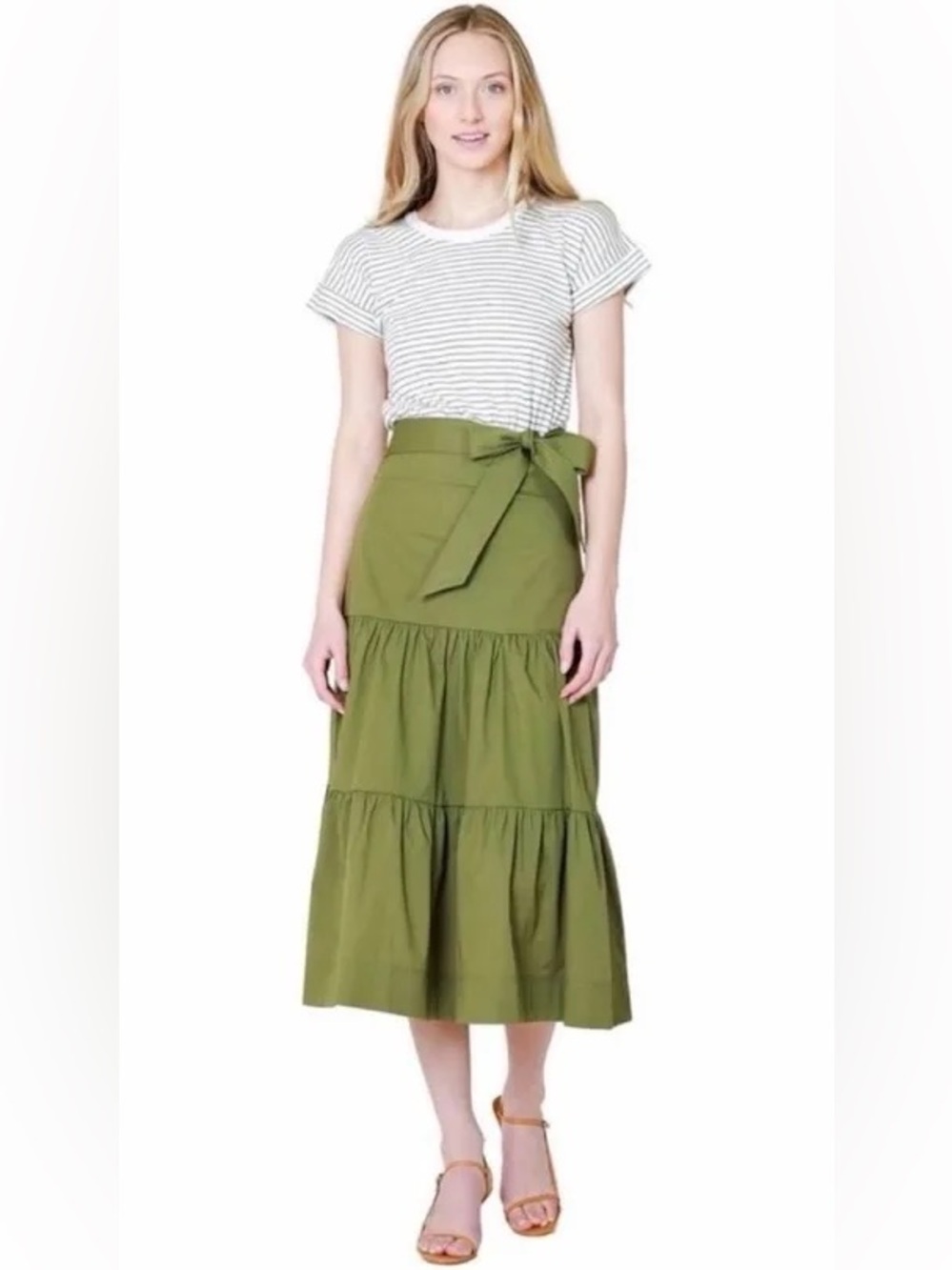Veronica Beard Olive Trail Dress size Medium